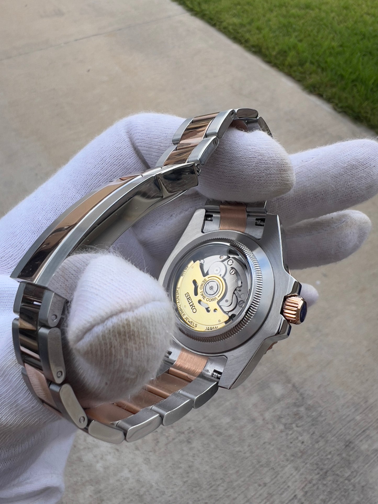Seiko Mod - Yacht Master (Rose Gold)