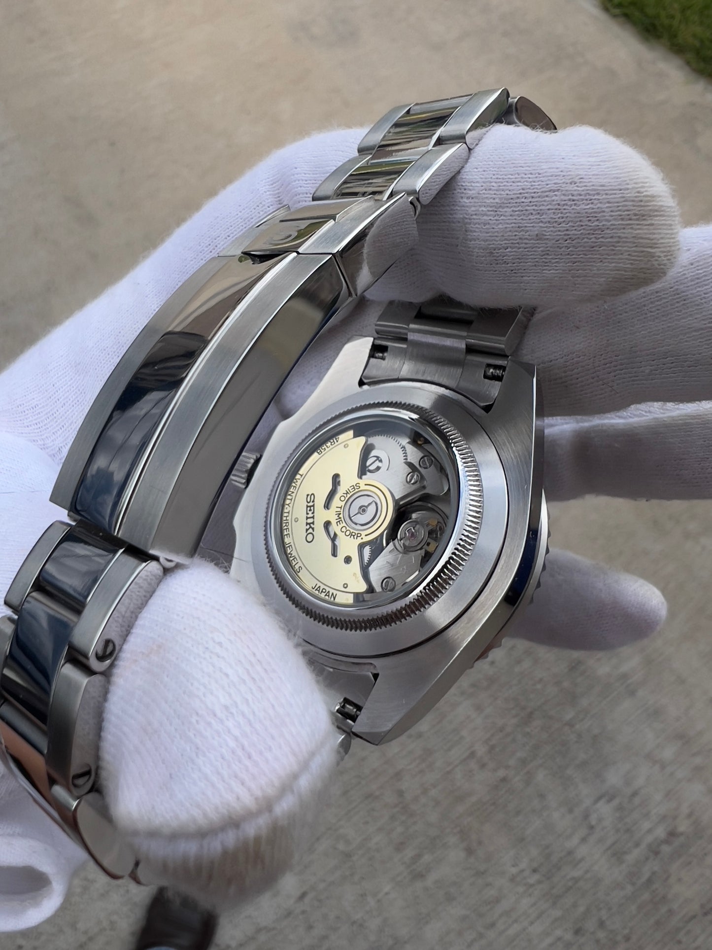 Seiko Mod - Yacht Master (Black)