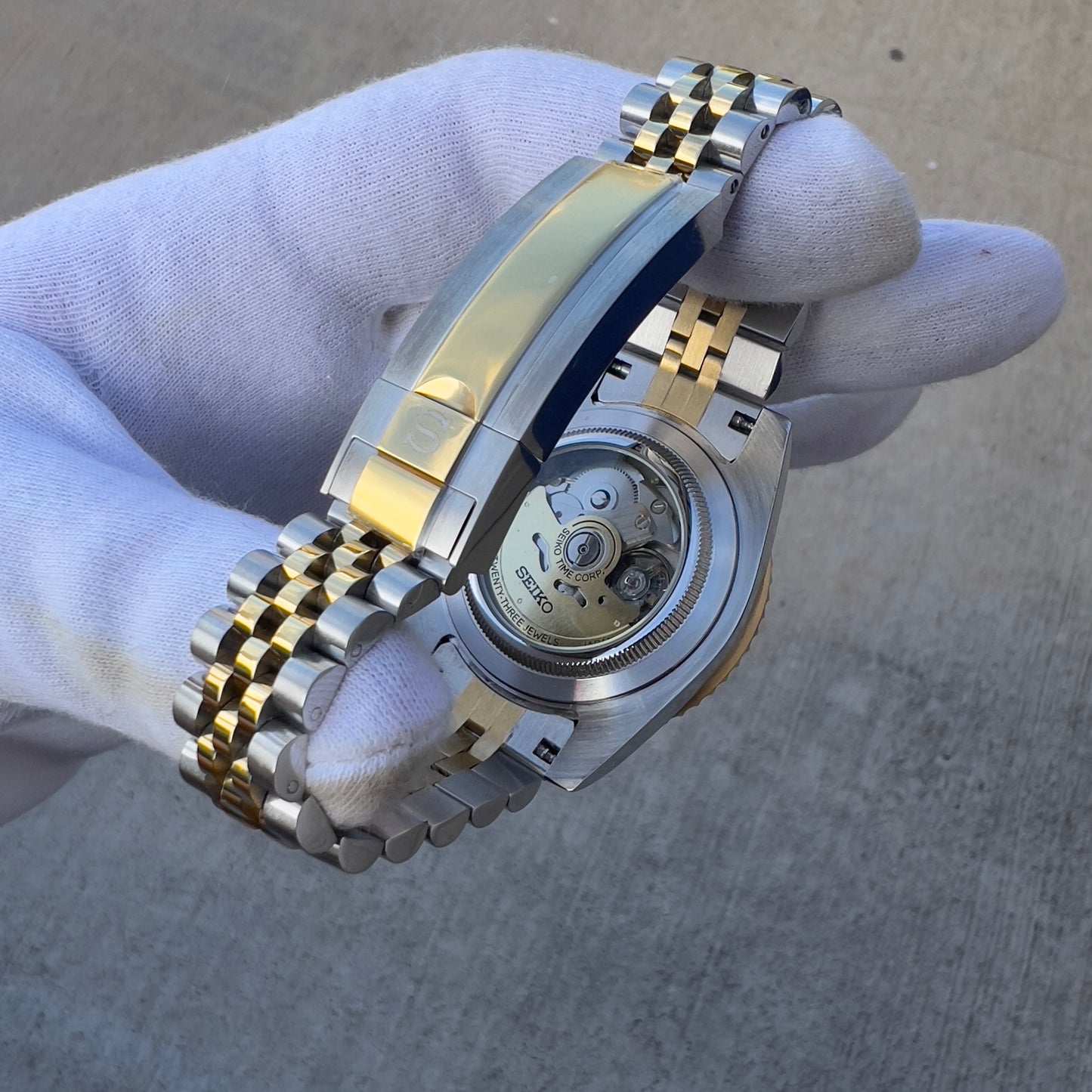 Seiko Mod - Two Tone Submariner