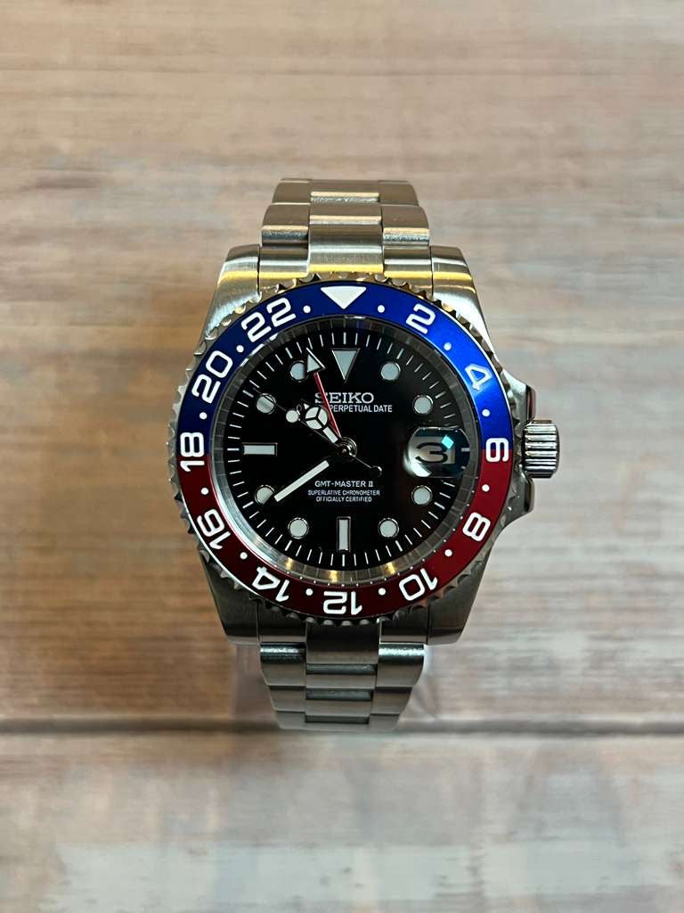 Seiko Mod - GMT Pepsi