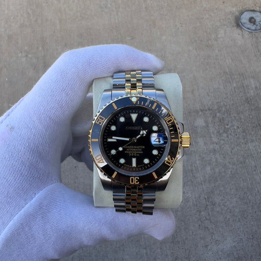 Seiko Mod - Two Tone Submariner